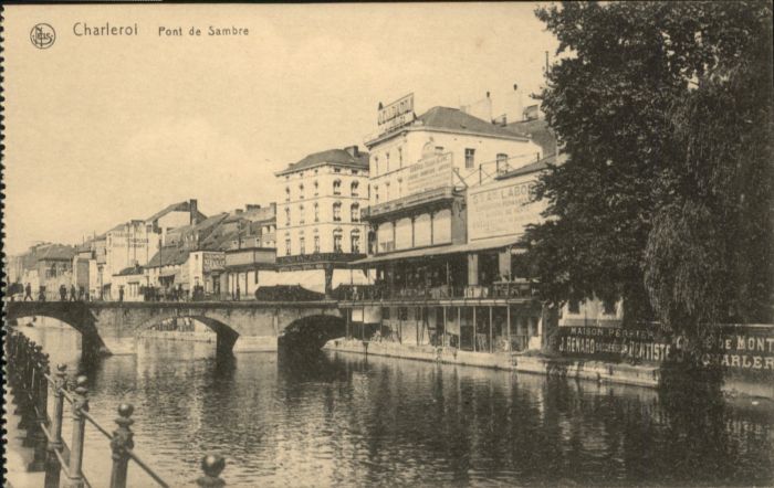 Charleroi Wallonie Charleroi Pont Sambre