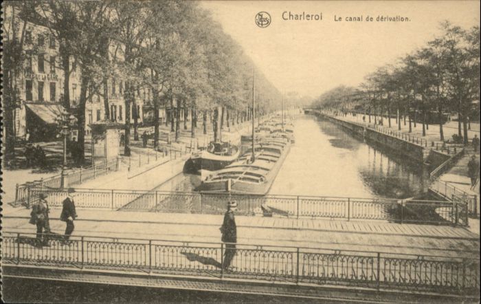 Charleroi Wallonie Charleroi Canal Derivation