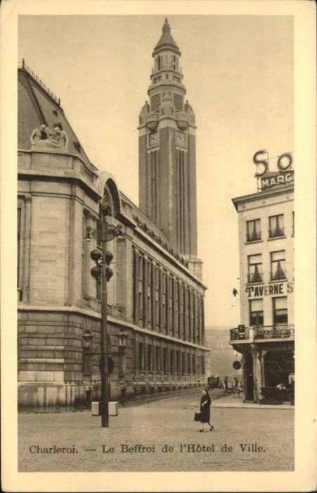 Charleroi Wallonie Charleroi Beffroi Hotel de Ville