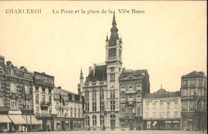 Charleroi Wallonie Charleroi Poste Place Ville Basse