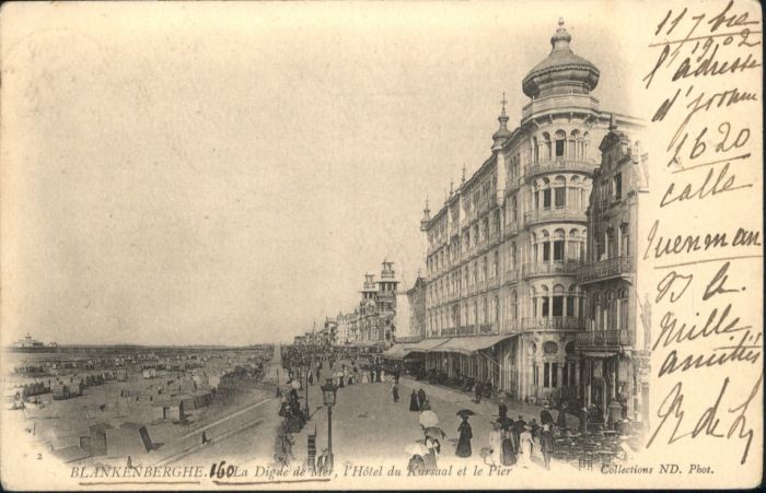 Blankenberghe Digue Hotel Kursaal