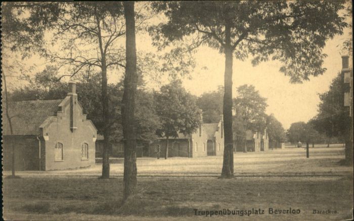 Beverloo Truppenuebungsplatz Baracken
