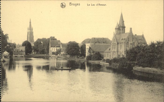 Bruges BRUGGE Belgie Bruges Lac Amour