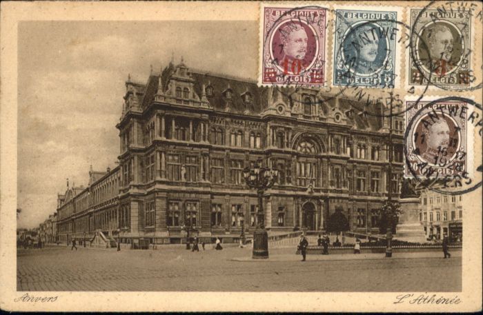 Anvers Antwerpen Anvers Athenee