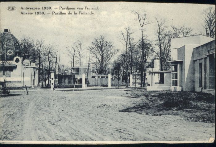 Antwerpen Anvers Paviljoen Finland Pavillon Finlande