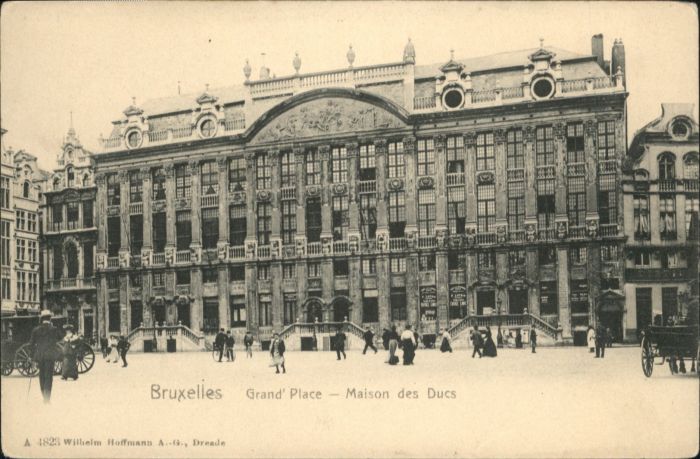 Bruxelles Bruessel Maison Ducs Grand Place