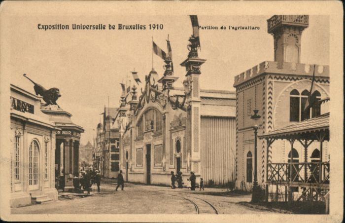 Bruxelles Bruessel Exposition Pavillon Agrieuiture