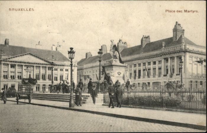 Bruxelles Bruessel Place Martyrs