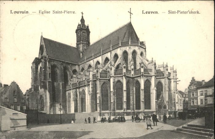 Louvain Flandre Louvain Leuven Eglise Saint Pierre Sint Pieters Kerk