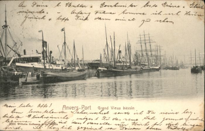 Anvers Antwerpen Anvers Port Bassin