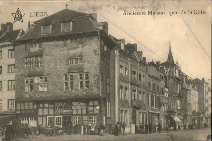Liege Luettich Liege Ancienne Maison Quai Goffe