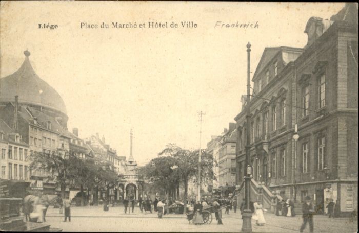 Liege Luettich Liege Place Marche Hotel de Ville