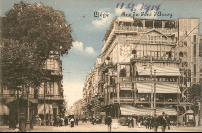 Liege Luettich Liege Rue Pont Avroy