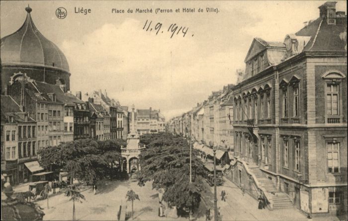 Liege Luettich Liege Place Marche Hotel de Ville