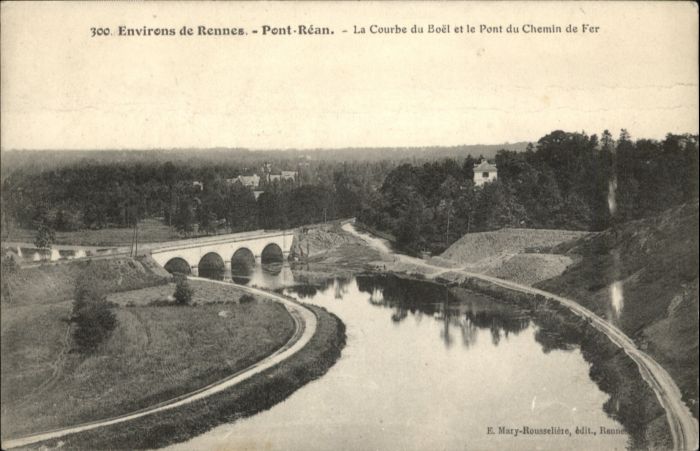 Pont Rean Courbe du Boel Pont du Chemin de Fer
