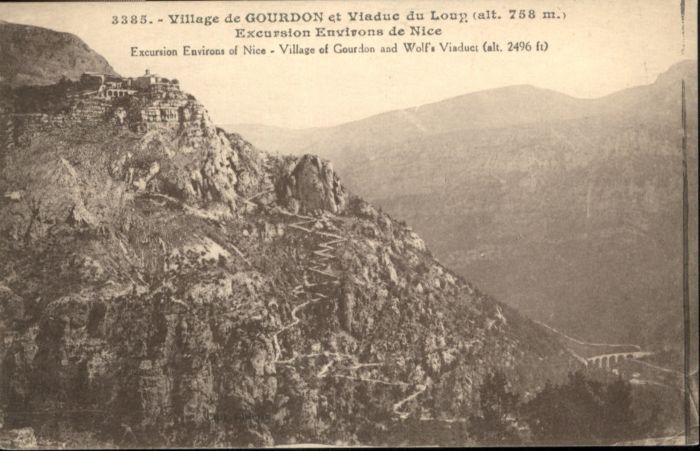 Gourdon Alpes-Maritimes Viaduc