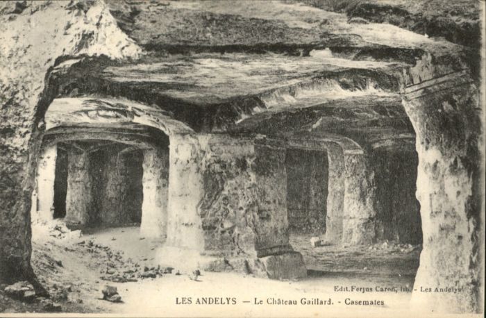 Les Andelys Chateau Gaillard Casemates