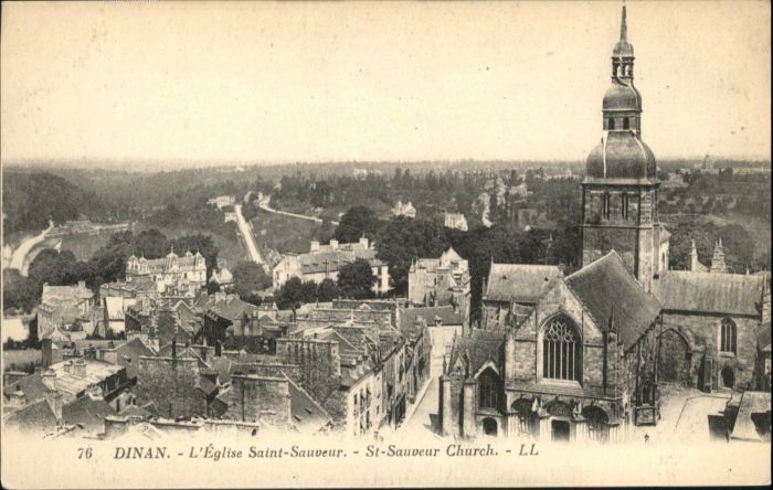 Dinan 22 Dinan Eglise Saint-Sauveur