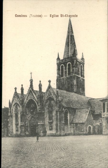 Comines 59 Nord Comines Eglise St. Chrysole