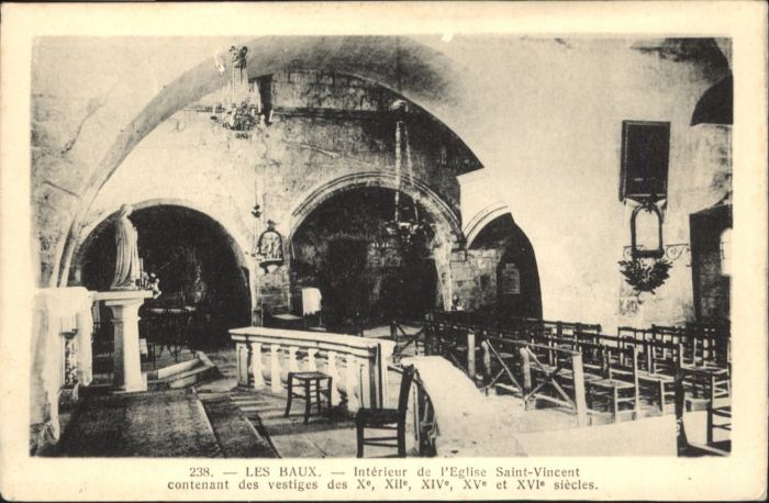 Les Baux-de-Provence Eglise Saint-Vincent