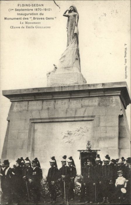Floing Ardennes Monument Braves Gens