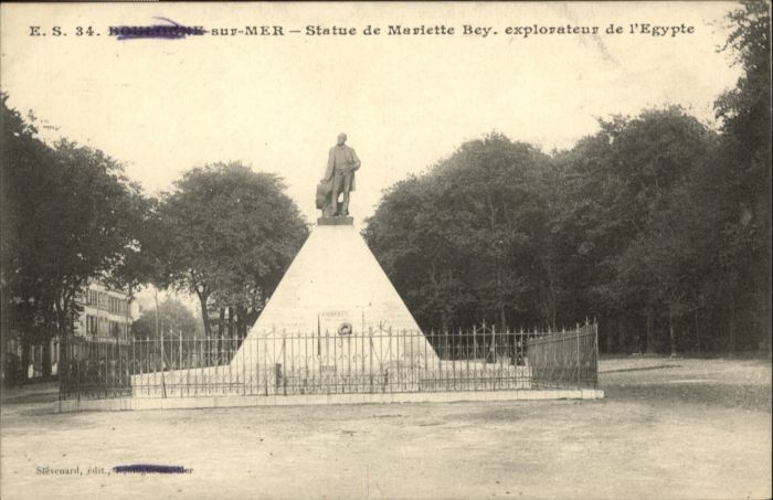 Boulogne Vendee Boulogne Statue Mariette Bey