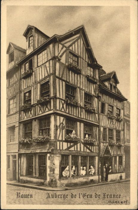 Rouen Auberge Eau France