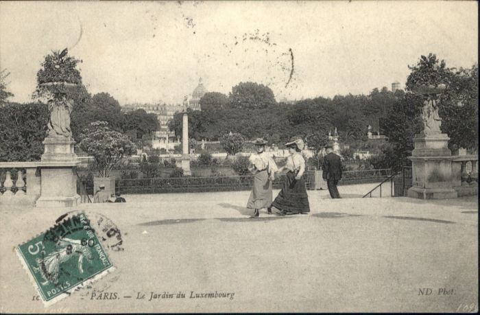 Paris Jardin Luxembourg
