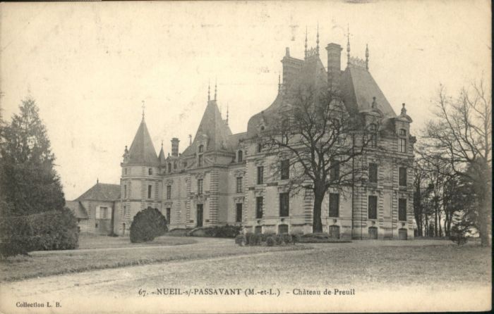 Nueil-sur-Layon Passavant Chateau Preuil