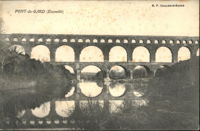Remoulins Pont du Gard Viaduct