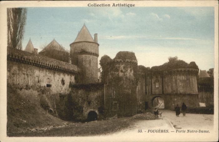 Fougeres Porte Notre-Dame