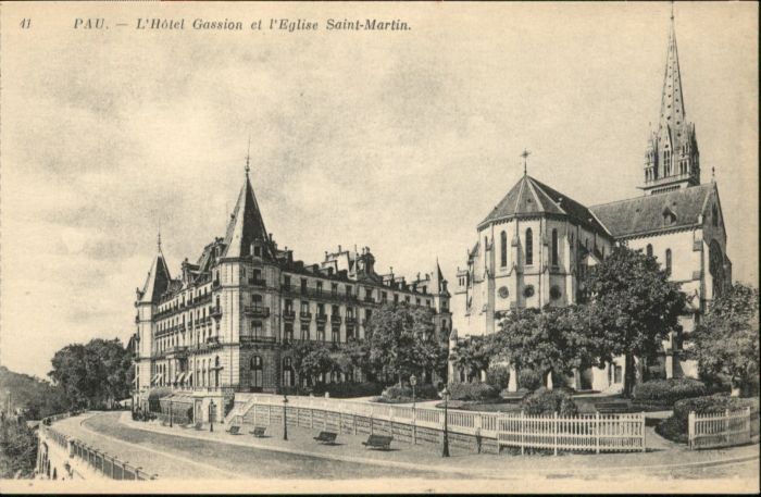 Pau 64 Pau Hotel Gassion Eglise Saint-Martin