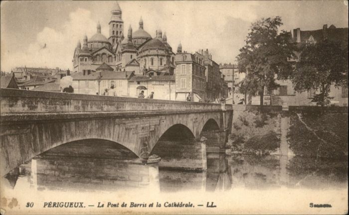 Perigueux Pont Barris Cathedrale
