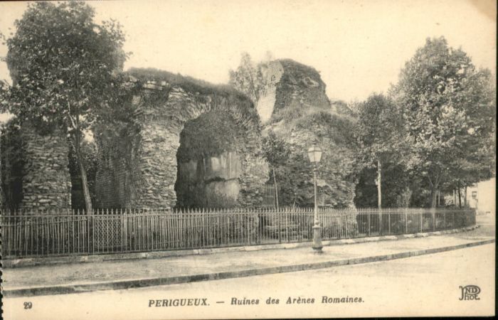 Perigueux Ruines Arenes Romaines