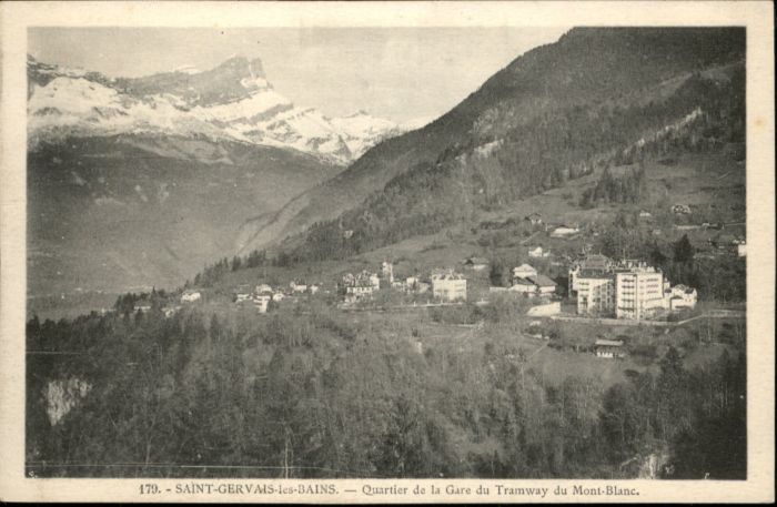 Saint-Gervais-les-Bains Quartier de la Gare