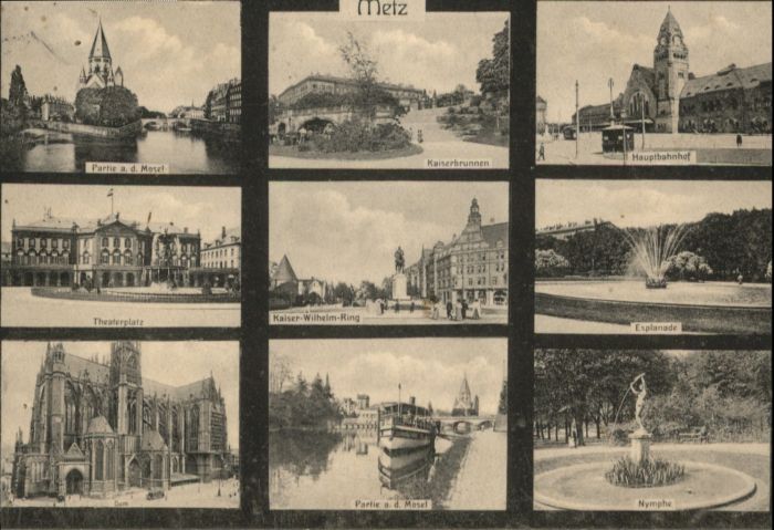 Hauptbahnhof CPA 57 METZ la Gare