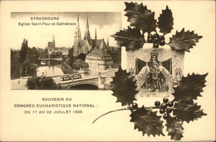 Strasbourg Alsace Strasbourg Eglise Saint Paul Cathedrale