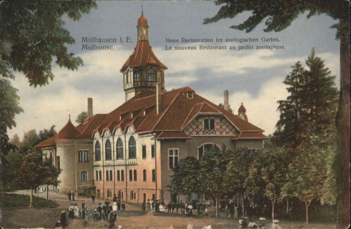 Muelhausen Elsass Mülhausen Mulhouse Restaurant Zoologisc