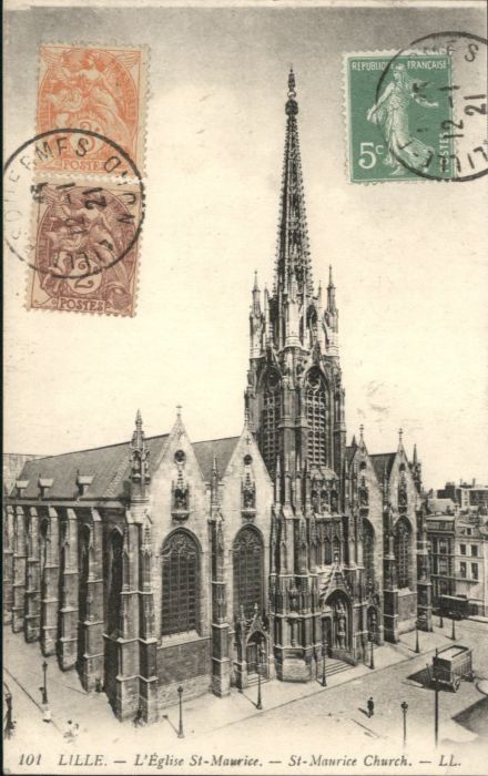 Lille Nord Lille Eglise St. Maurice  Church