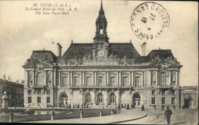 Tours Indre-et-Loire Tours Hotel de Ville