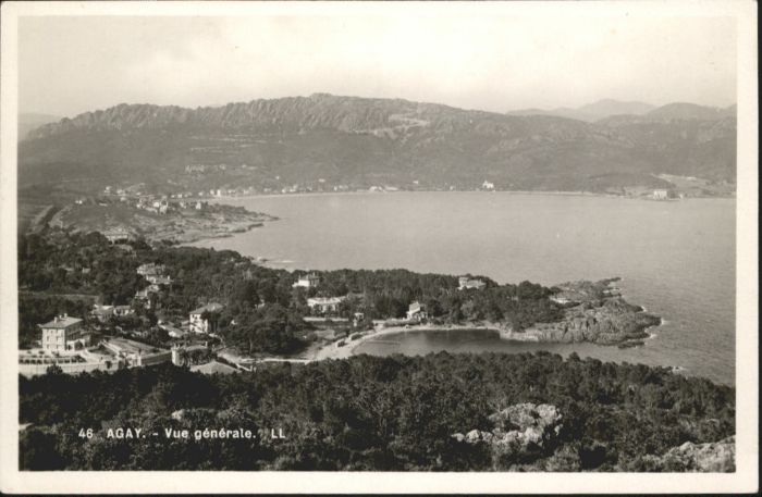 Agay Var Vue generale