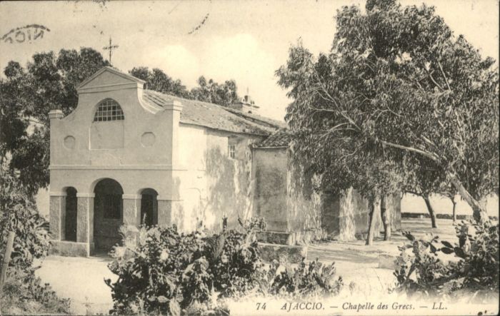 Ajaccio Chapelle Grecs