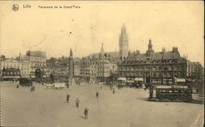 Lille Nord Lille Strassenbahn Grand Place
