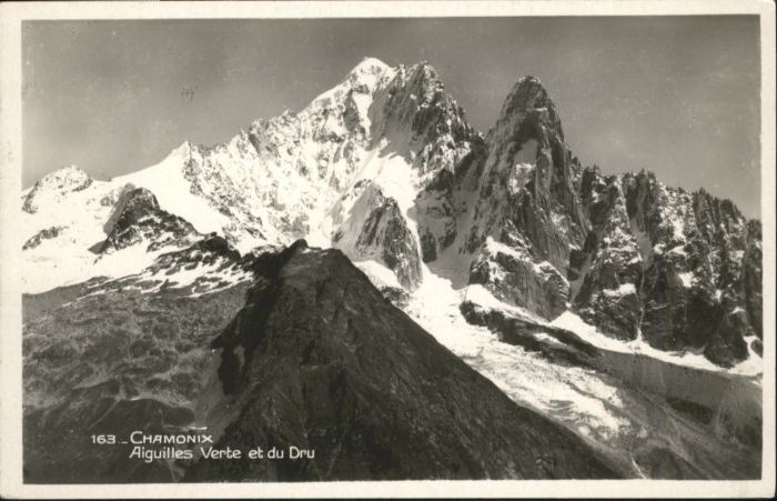 Chamonix Chamonix-Mont-Blanc Aiguilles Verte Dru