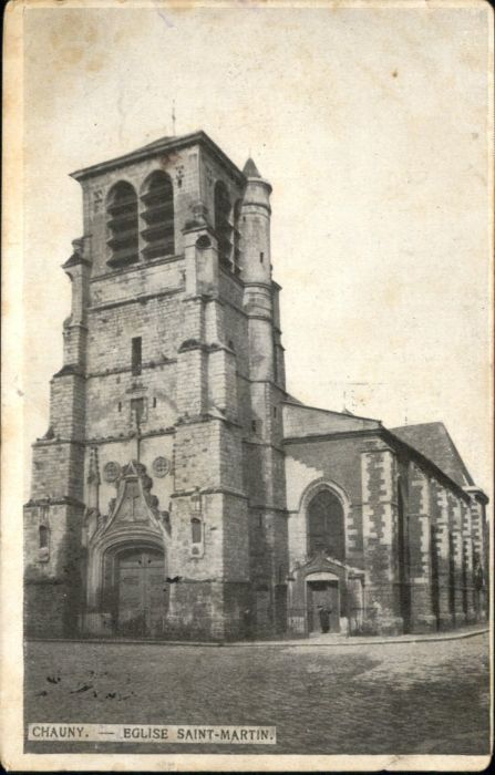 Chauny Aisne Eglise Saint Martin