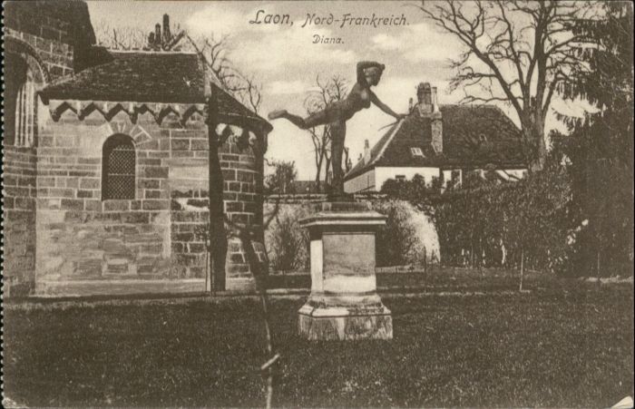 Laon Aisne Laon Diana Statue