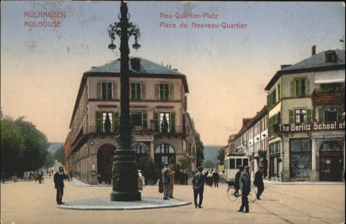 Muelhausen Elsass Mülhausen Mulhouse Neu-Quartier-Platz P