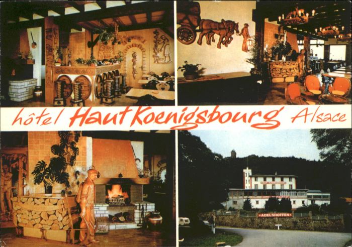 Haut-Koenigsbourg Hohkoenigsburg Saint-Hippolyte Hotel Haut-Koenigsbourg