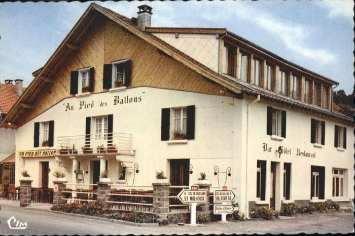 Saint-Maurice-sur-Moselle Hotel Restaurant Au Pied des Ballons