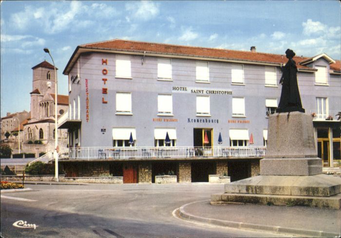 Neufchateau Vosges Hotel St. Christophe